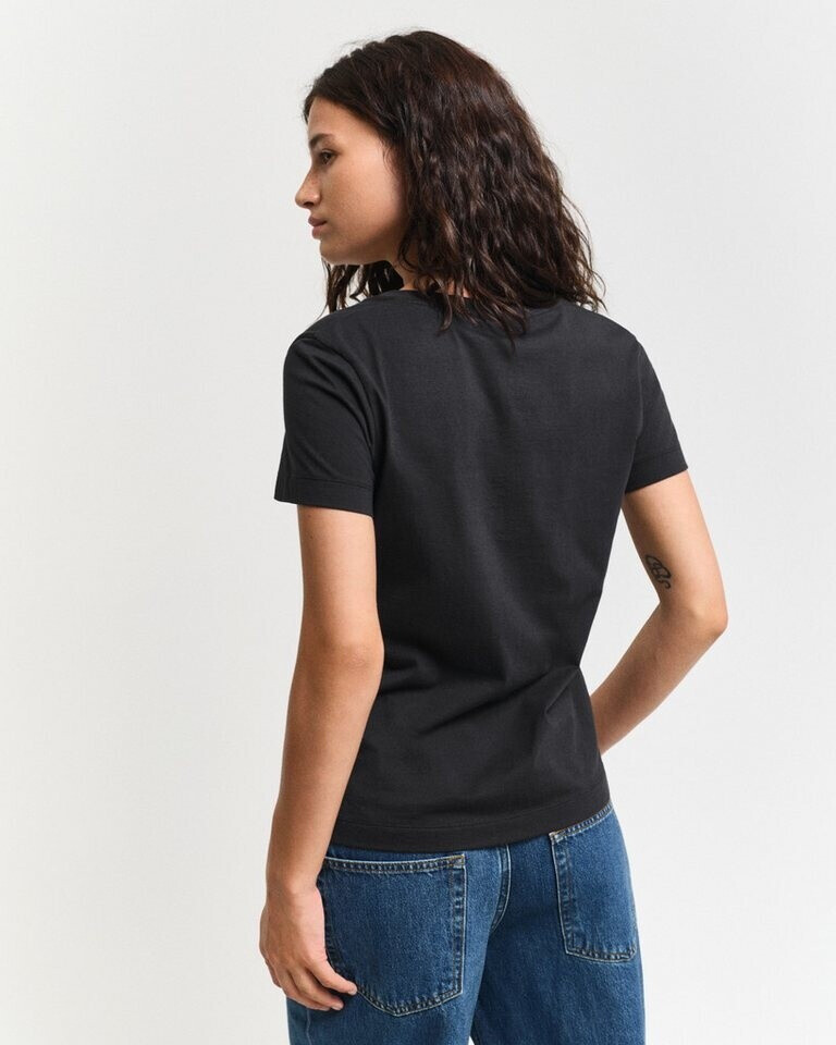 GANT REG ARCHIVE SHIELD SS - T-shirt basic - white/bianco