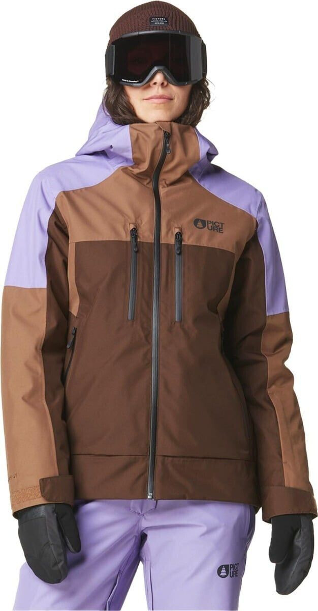 Picture EXA Jacket Women paisley/cocoa/chicory