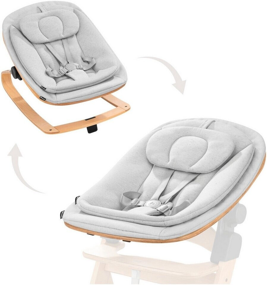 Hauck Highchair Bouncer Eco light grey