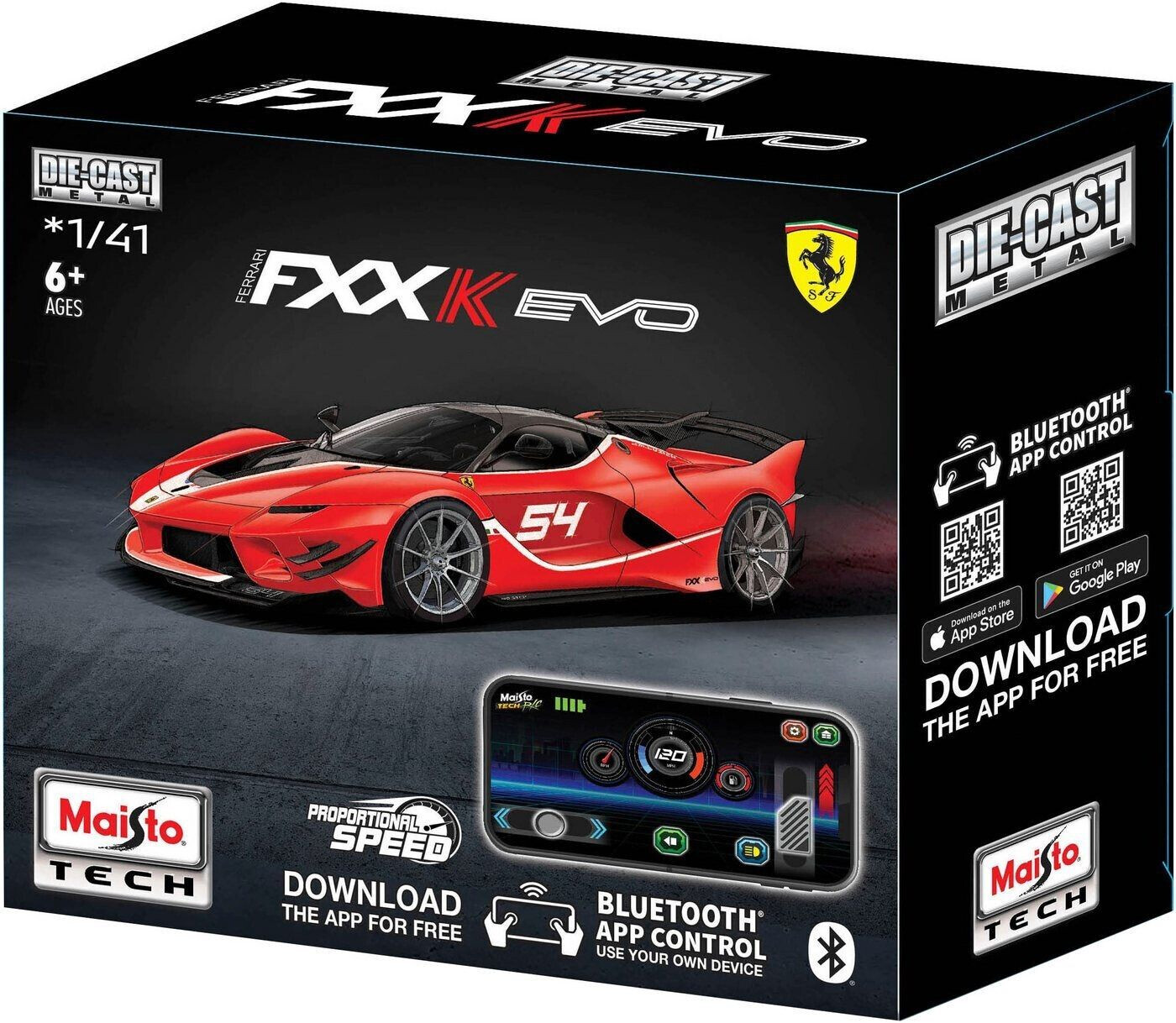 Maisto Power Racer Ferrari FXX K red M82650F au meilleur prix sur idealo