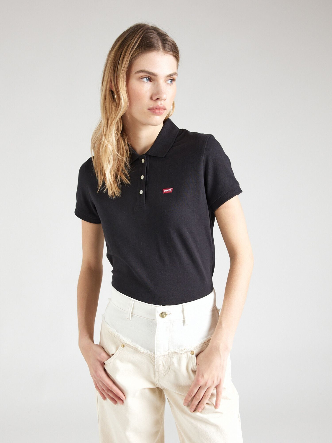 Levi's Polo shirt logo embroidery black