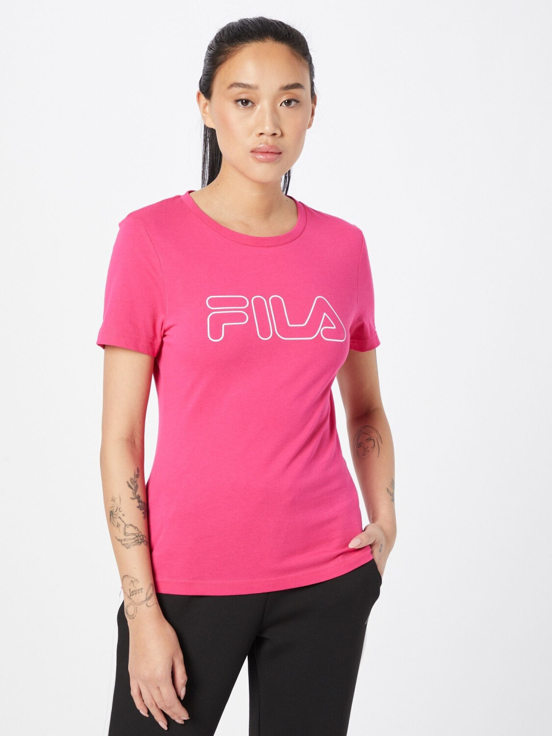 Fila T Shirt 1er Pack rosa ab 16 95 Preisvergleich bei idealo
