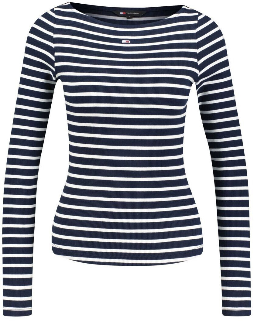 Tommy Hilfiger Longsleeve BRETON STRIPE Slim Fit navy