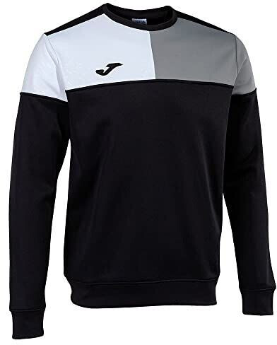 Joma Crew V Sweatshirt black grey white