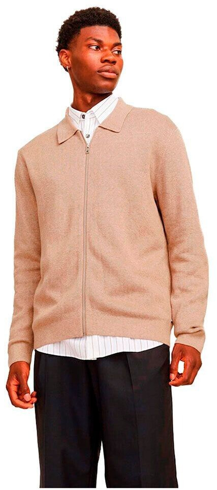 Jack & Jones Milano Stitch Full Zip Sweater