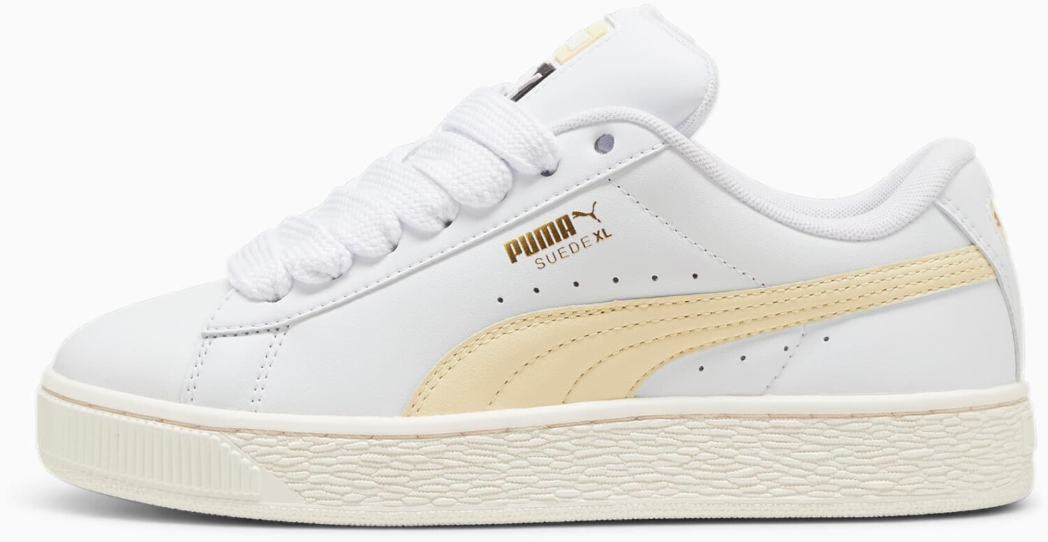Puma Suede XL Leather Unisex (397255-10) white/creamy vanilla