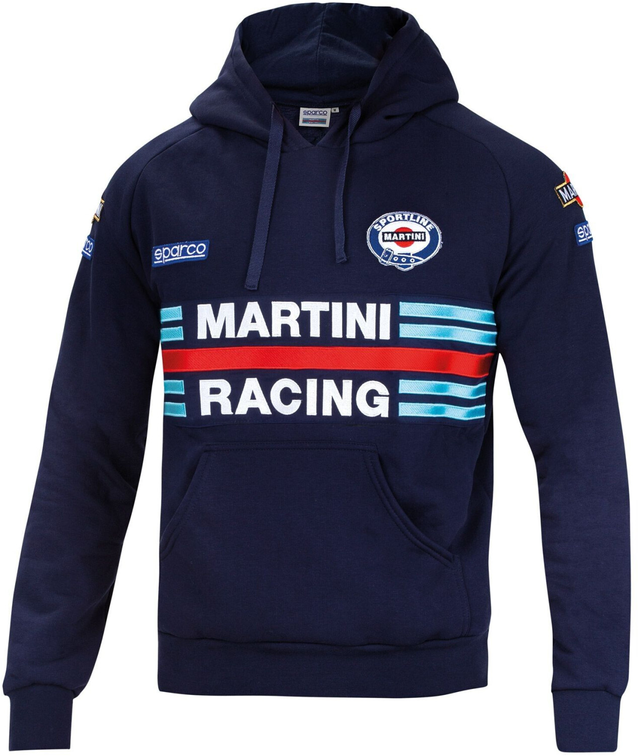 Sparco Hooded Sweater Martini Racing navy blue