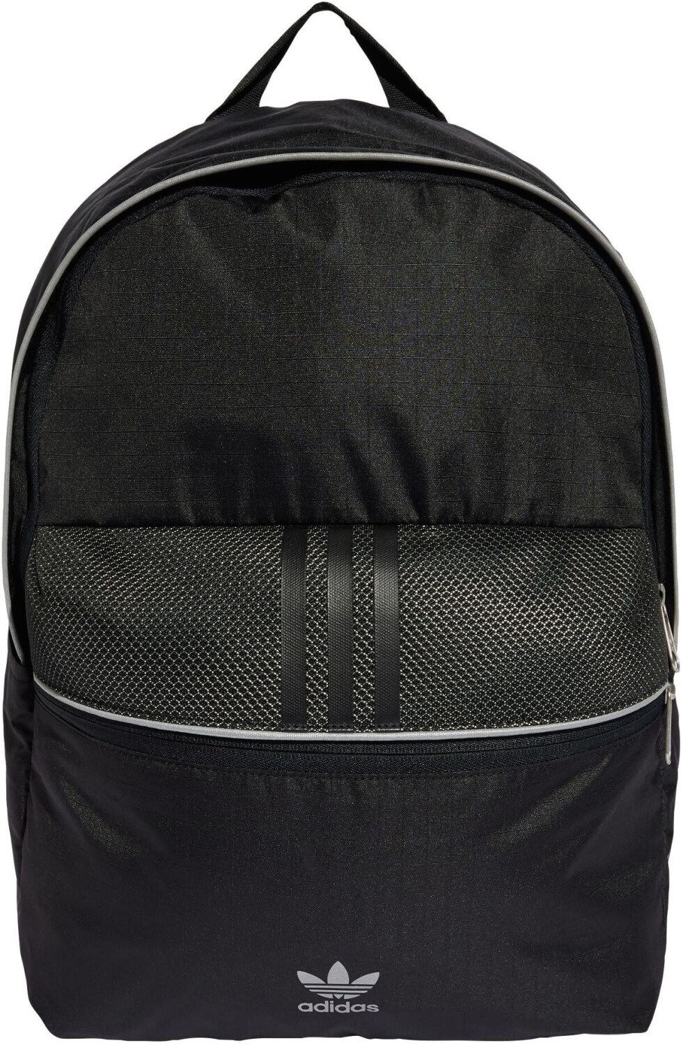 Black and silver backpack cheap