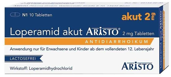Loperamid akut 2 mg Tabletten ab 0,89 € (Oktober 2026) | Vergleiche 36 ...