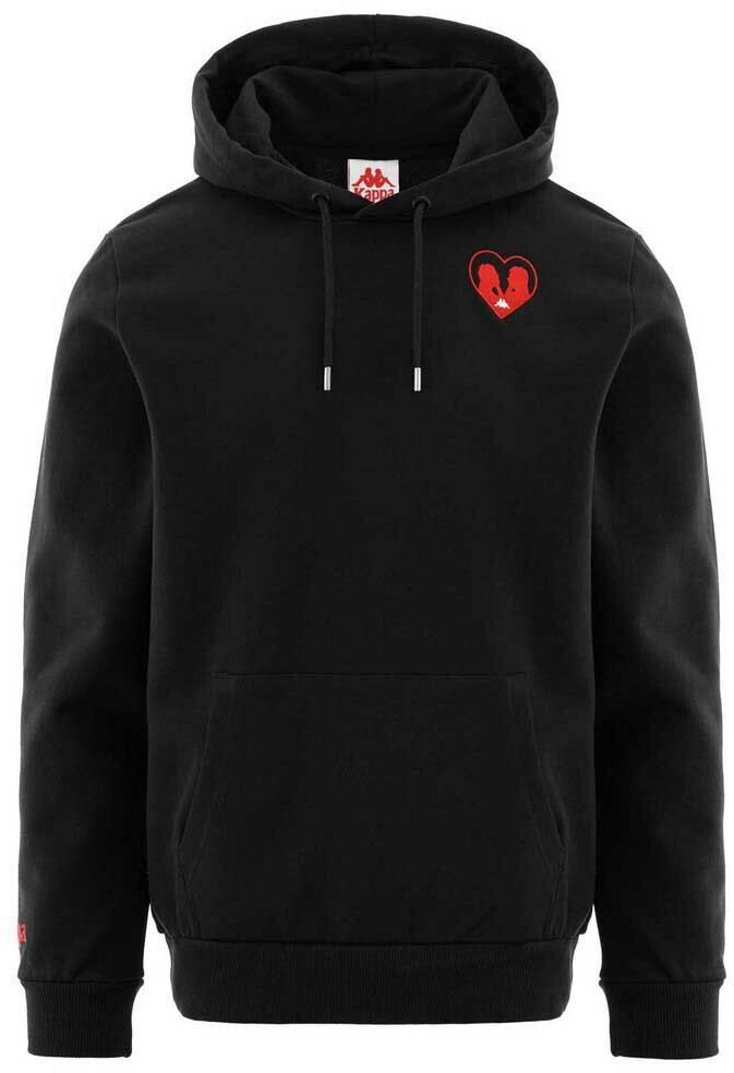 Kappa Authentic Lorens Sweatshirt black red