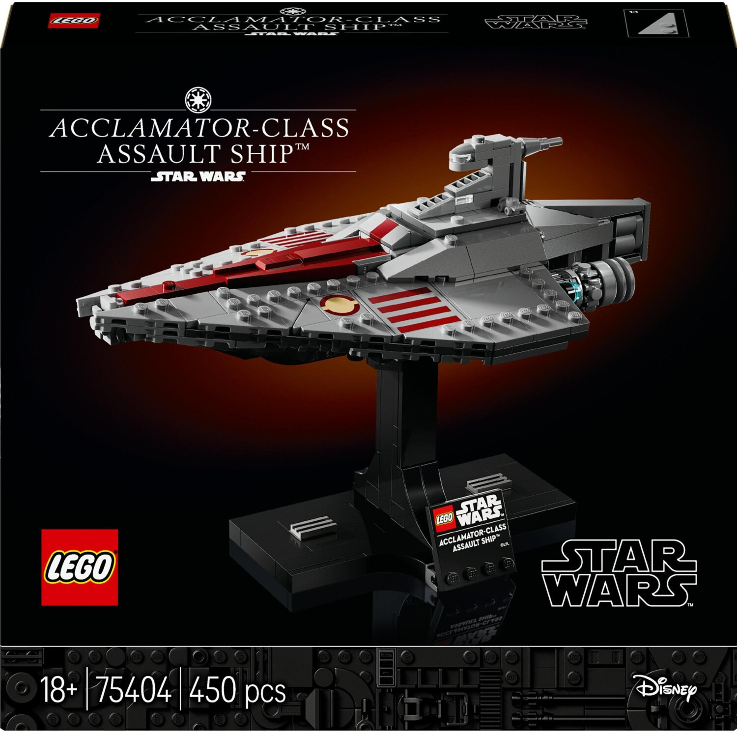 LEGO Star Wars - Le transport d’assaut de classe Acclamator (75404)