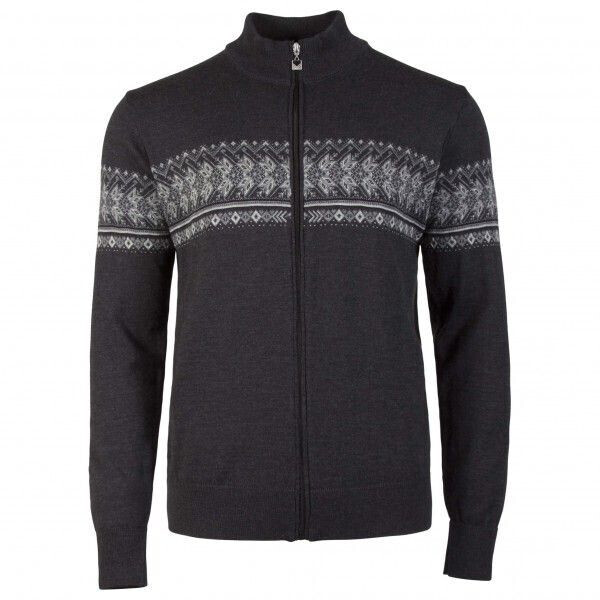 Dale of Norway Hovden Men's Merino Knit Jacket grey