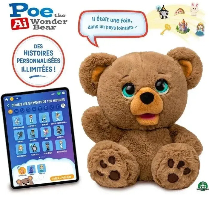 Giochi Preziosi Play-I Poe, mon ours créateur d'histoires