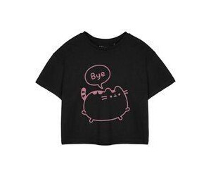 Pusheen Cropped T Shirt schwarz Damen ab 13 00 Preisvergleich bei idealo