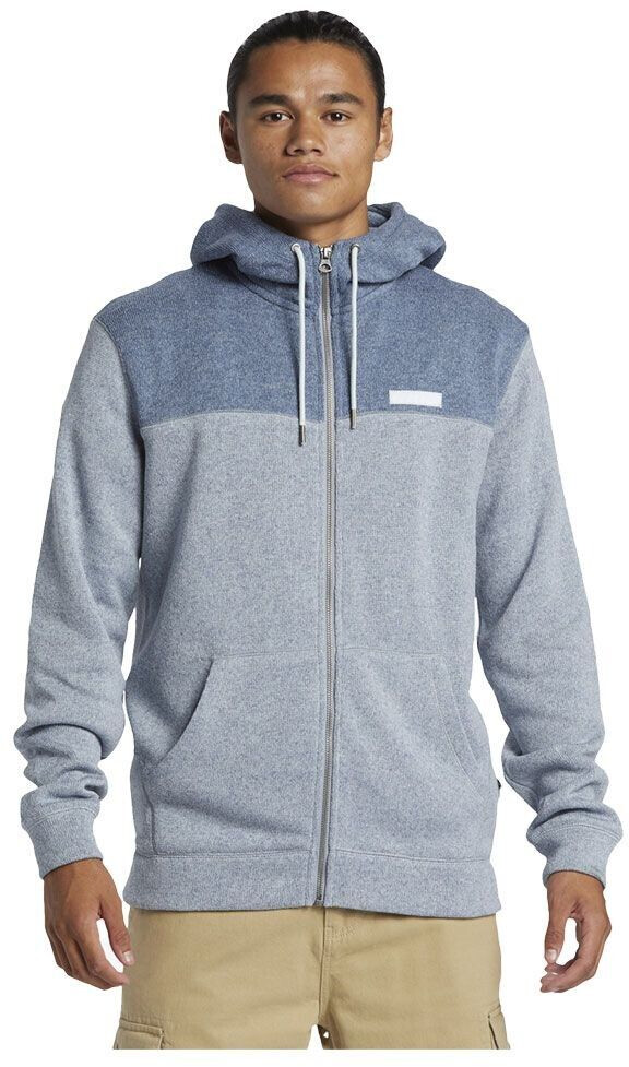Quiksilver Keller Block Zip Sweatshirt ice flow heather