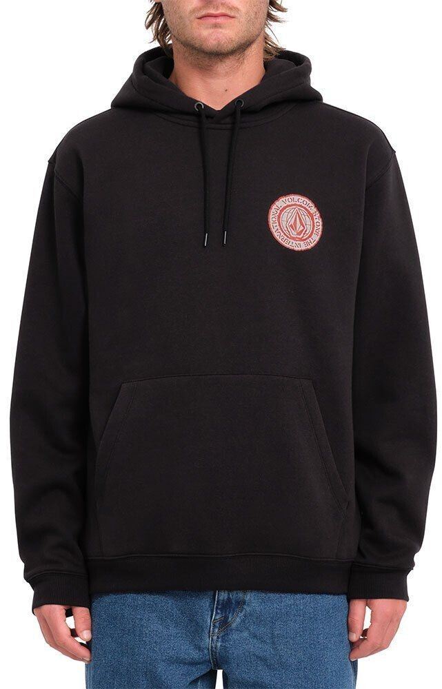 Volcom Volstoned Hoodie Fleece Sweatshirt black