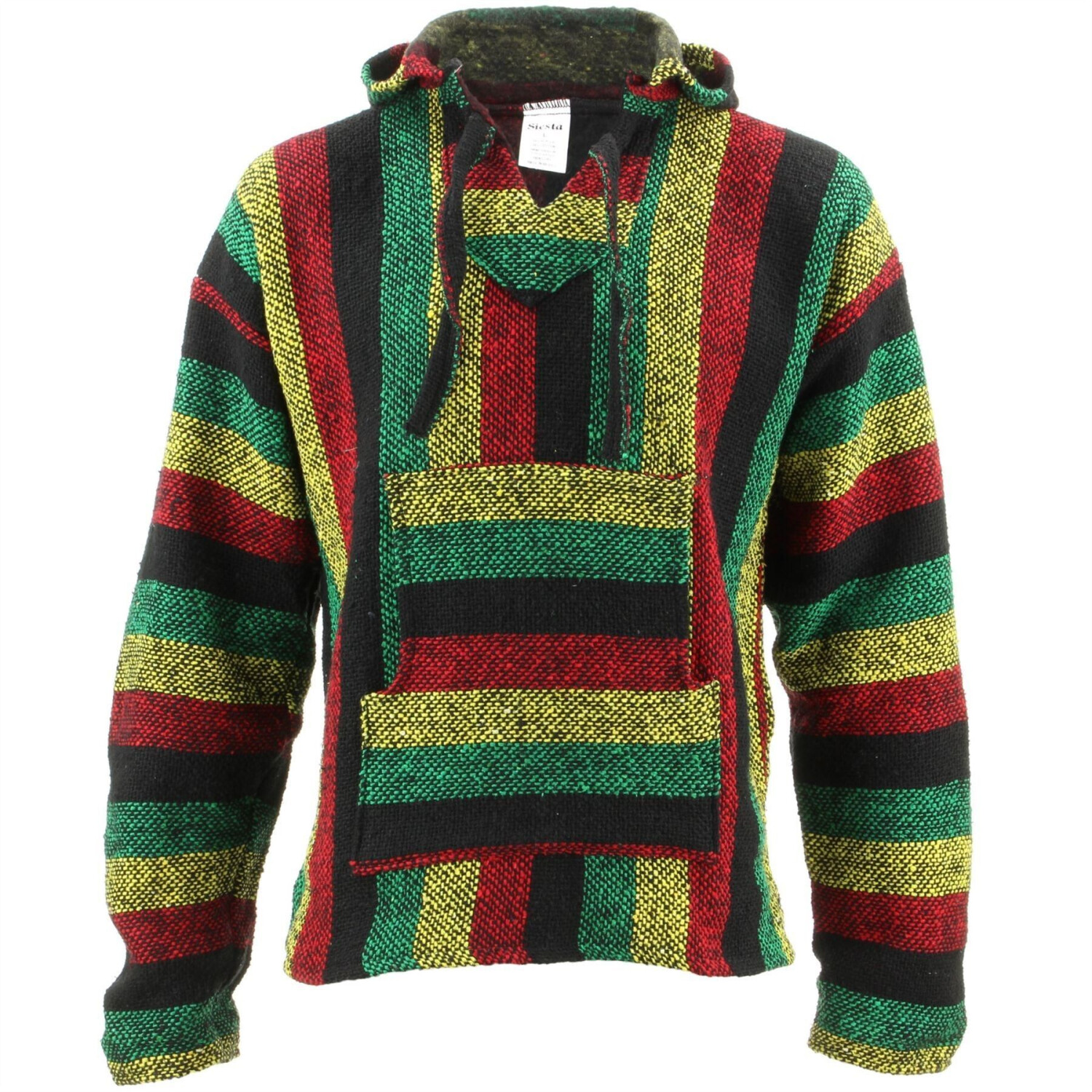 Siesta Baja Jerga Hoodie rasta multicolored