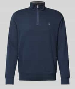 Polo Ralph Lauren Sweatshirt with short zipper navy