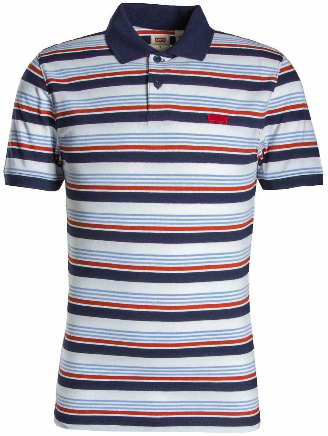 Levi's Polo Shirt Slim Housemark Eraless Naval Acade blue navy