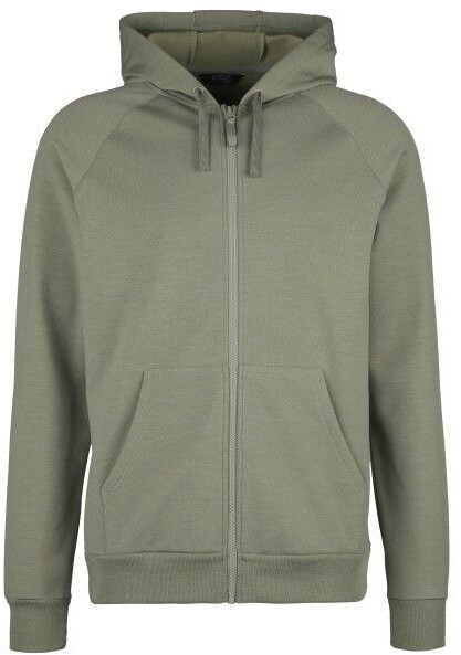 Stoic MerinoFleece335 MMXX Lulea II Zip Hoody Merino Jacket sage grey