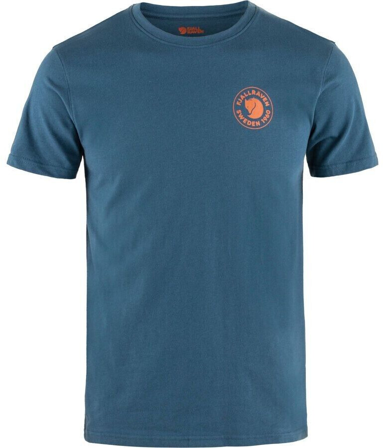 Fjällräven Logo T-shirt indigo blue