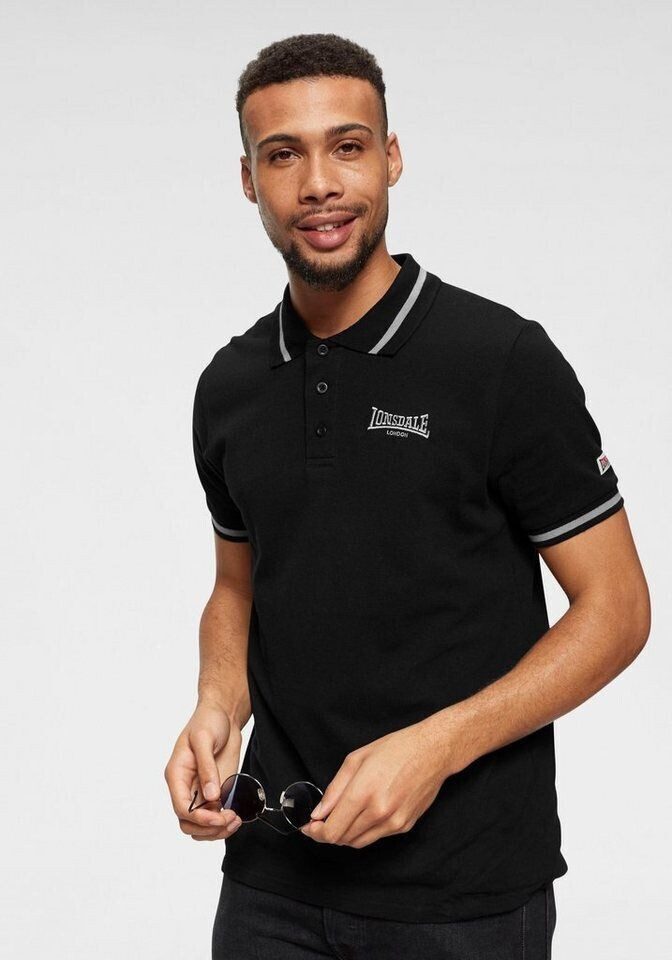 Lonsdale Polo Shirt CAUSTON with logo embroidery