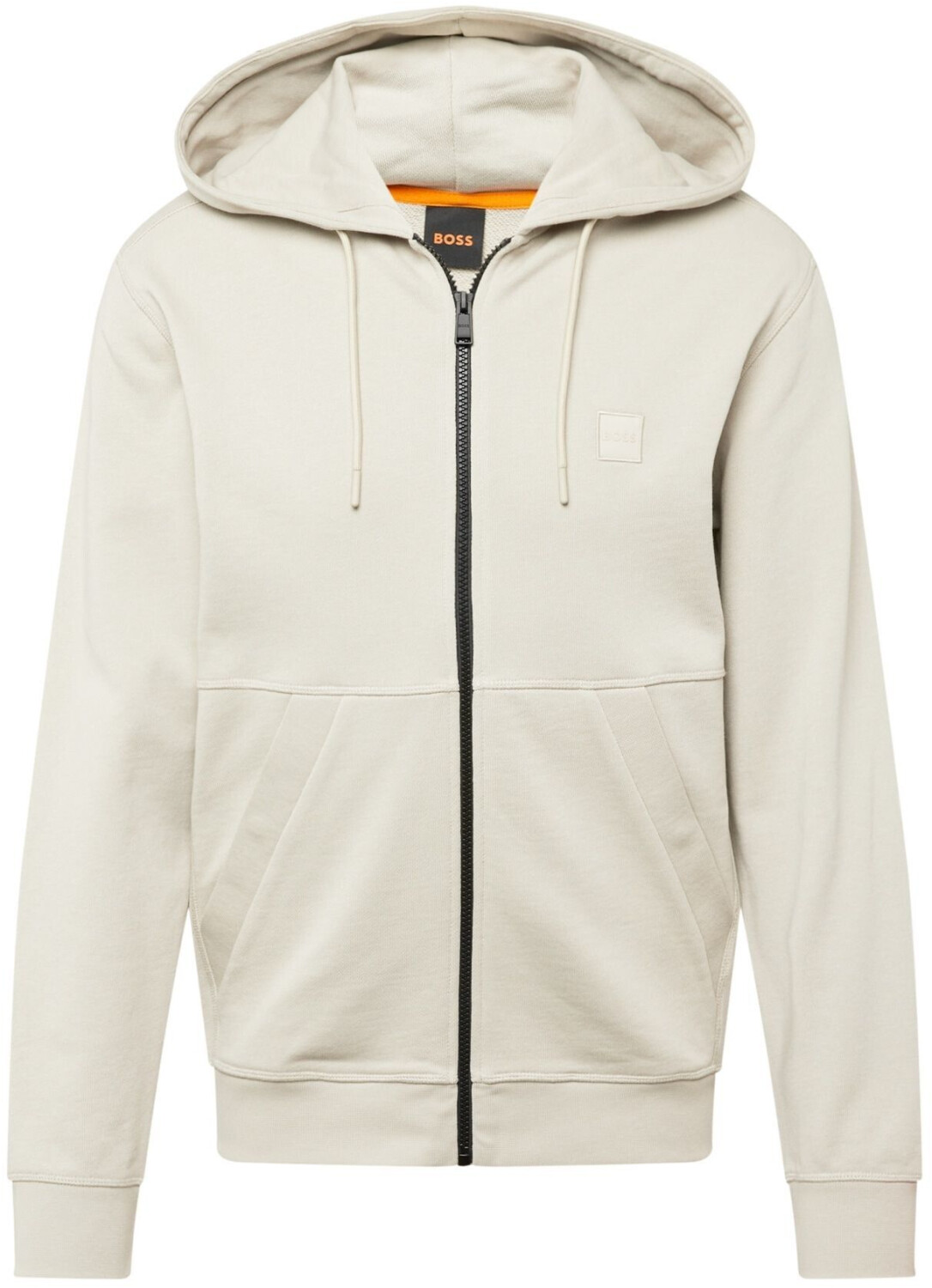 Hugo Boss Sweatjacket 'Zetalky' kitt