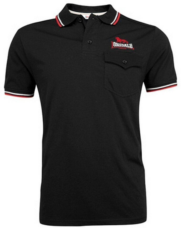 Lonsdale Lynton Polo Shirt black