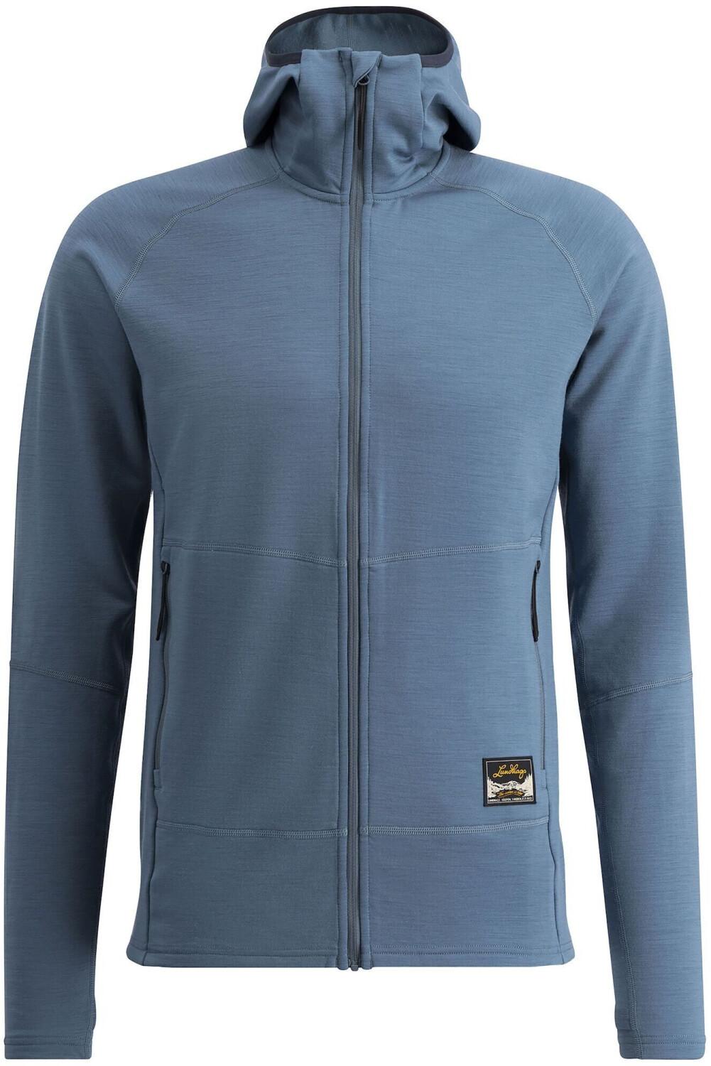 Lundhags Tived Merino Hoodie denim blue