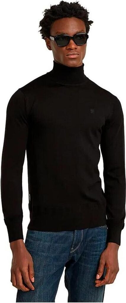 G-Star Premium Core Turtle Neck Knitted Pullover black D25177-D847-6484