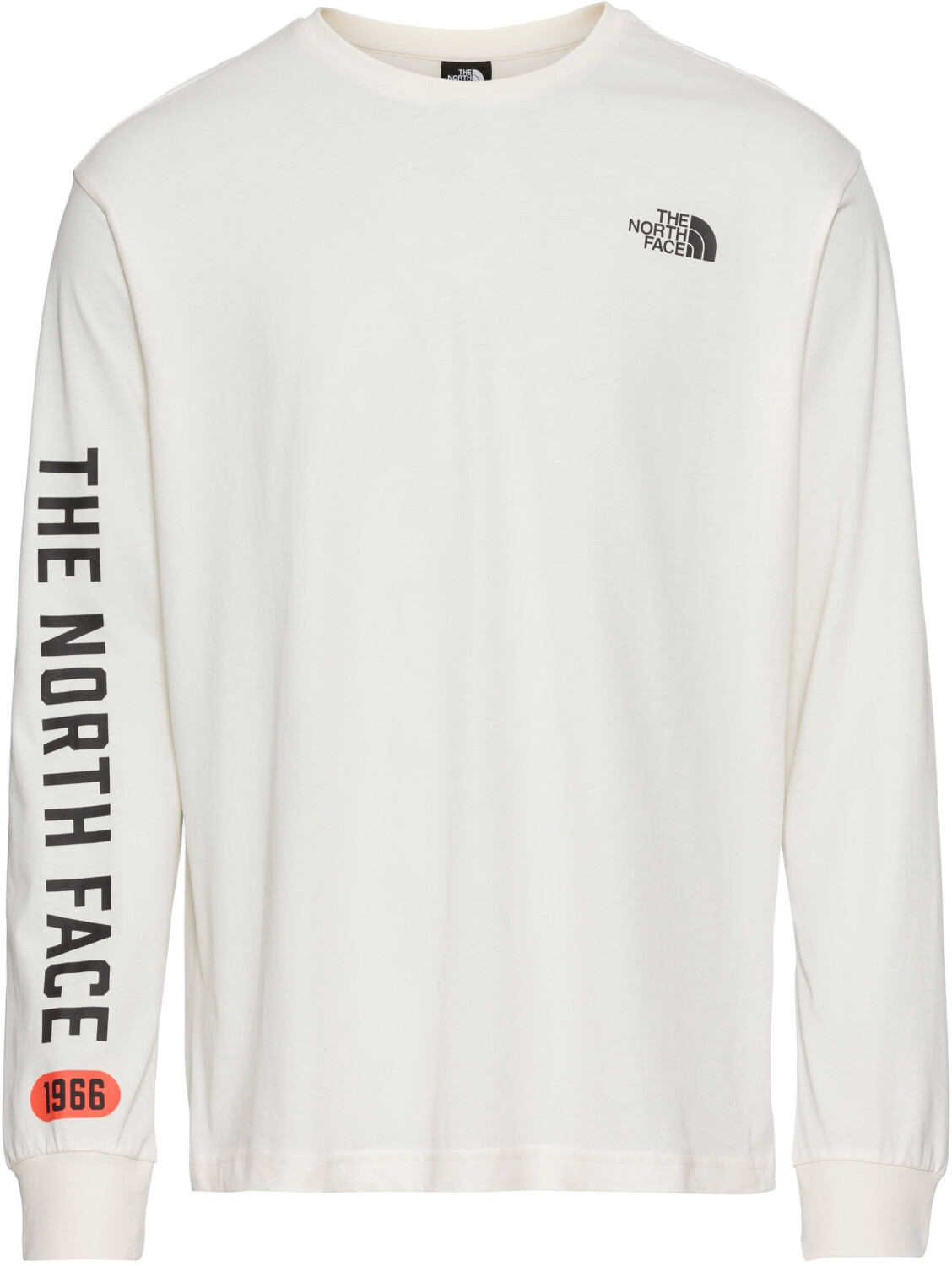 The North Face Varsity Long Sleeve Graphic Shirt white dune