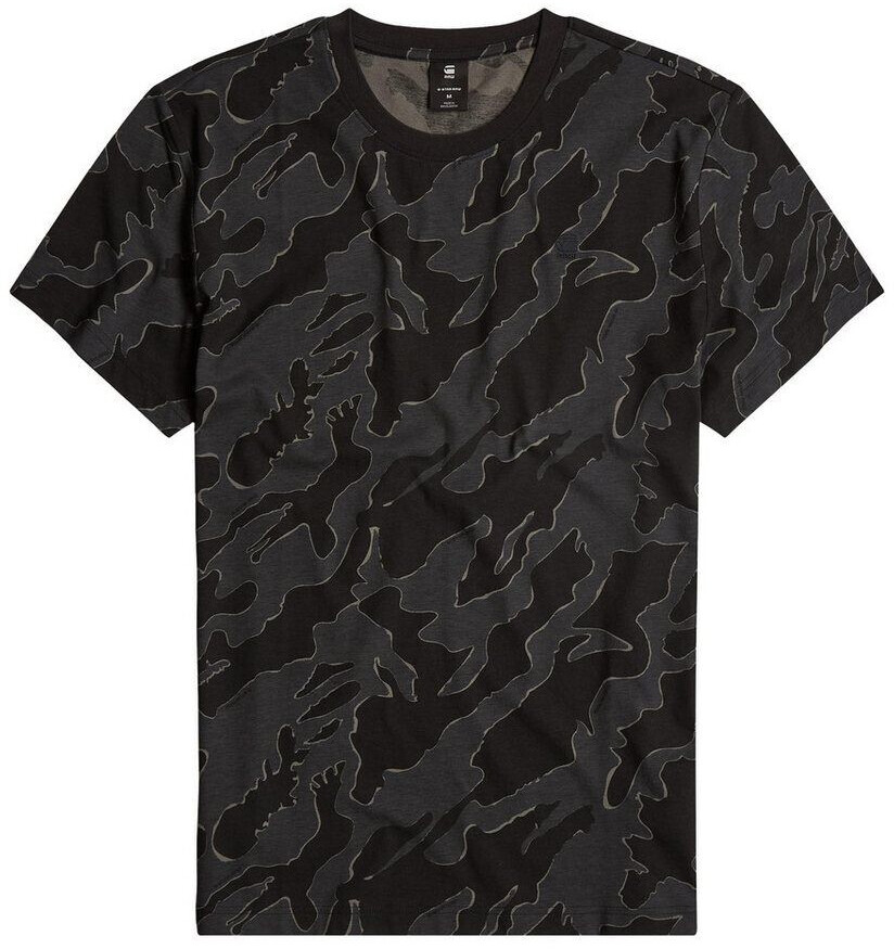 G-Star T-Shirt 'Island' grey black