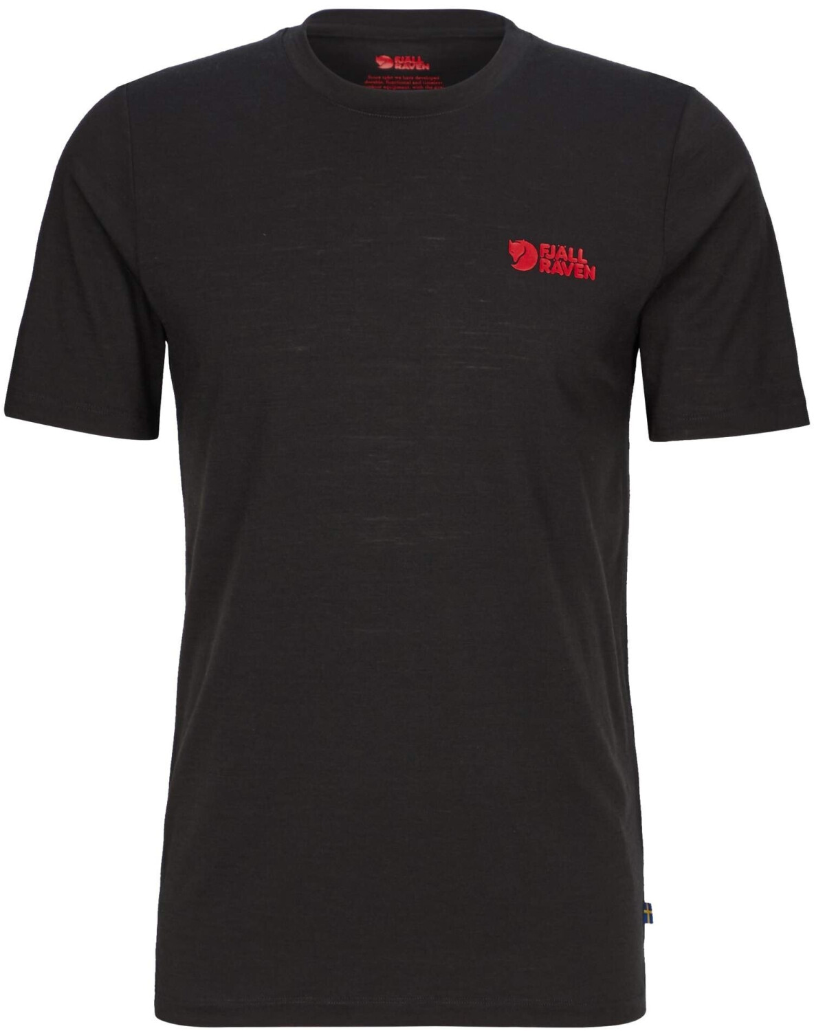 Fjällräven Abisko Wool Logo SS M T-Shirt black