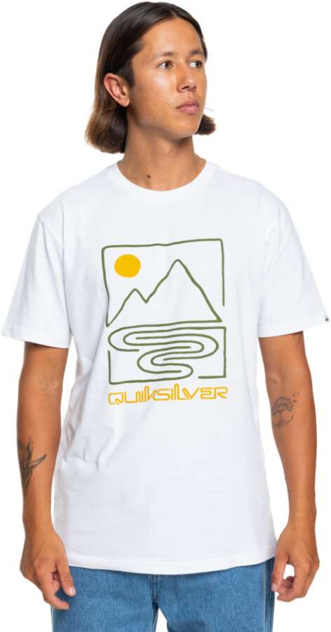 Quiksilver QS Outline Mountains T-Shirt