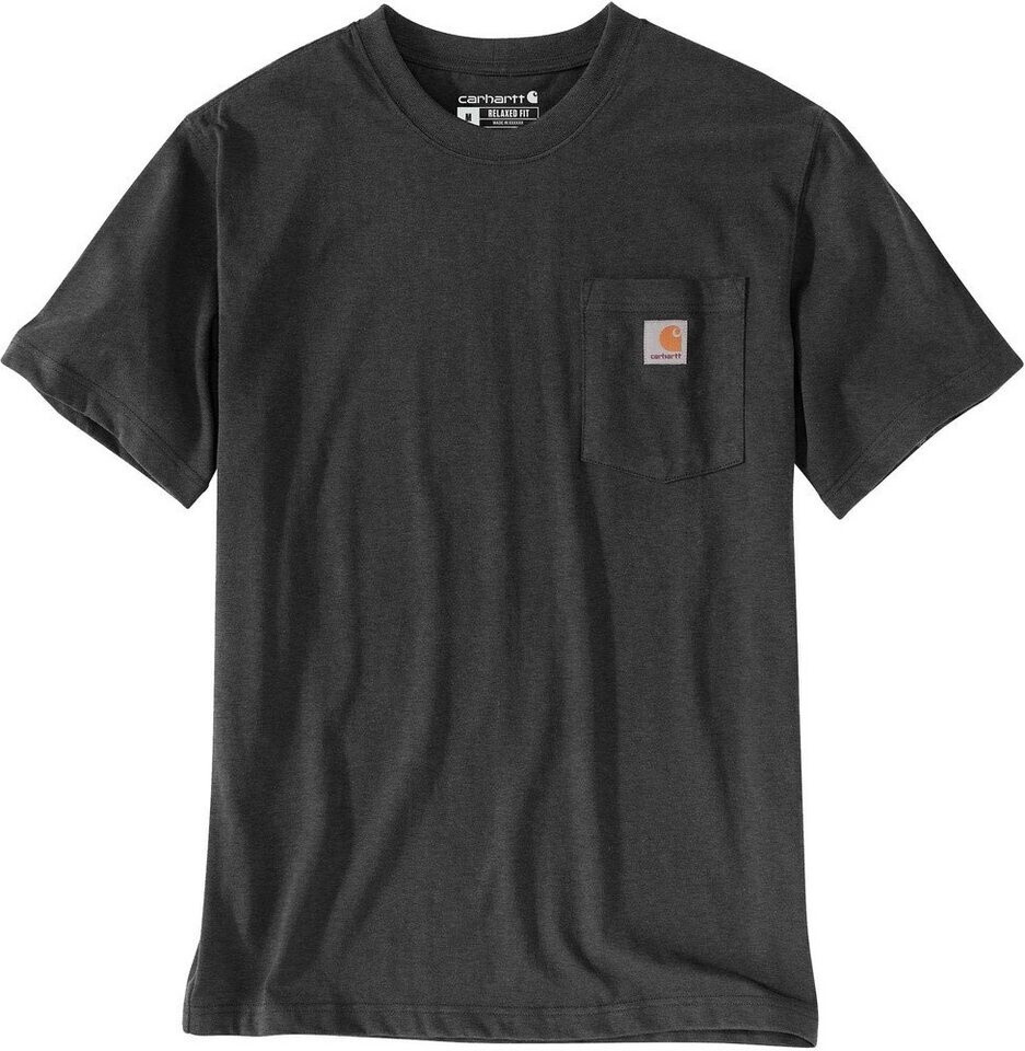 Carhartt Workw Pocket S S T-Shirt black grey