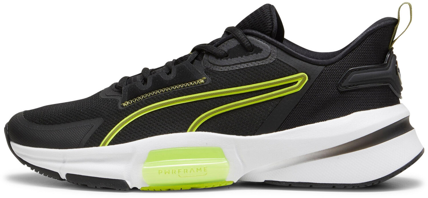 Puma PWRFRAME TR 3 (379482-03) black/olive green/lime pow