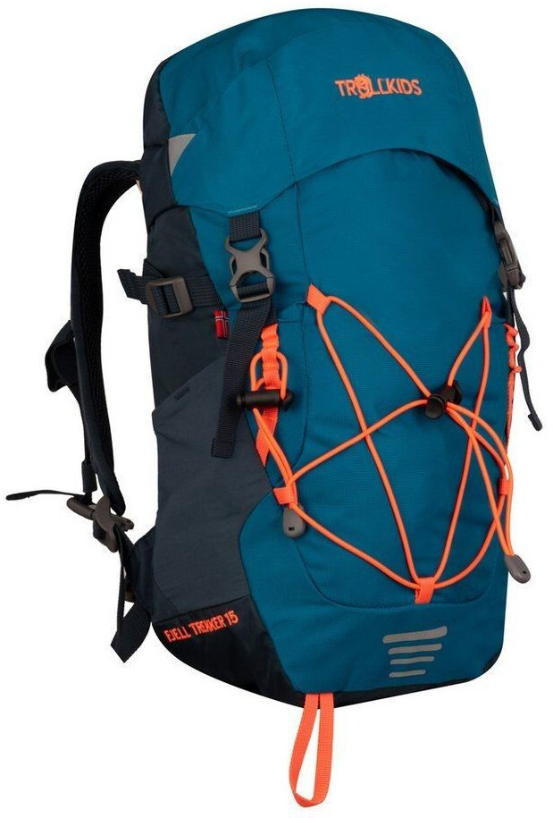 Trollkids Kids Fjell Trekker 15 atlantic blue/dark navy/glow orange