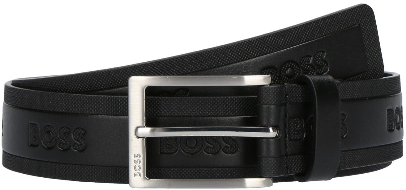 Hugo Boss Pary-all-M Sz35 Leather Belt (50529686) black
