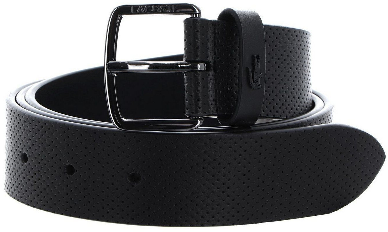 Lacoste Leather Belt noir (RC4084-000) black