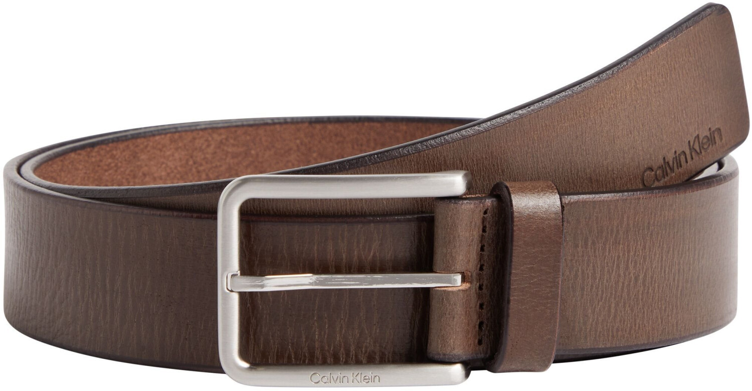 Calvin Klein Warmth Oiled Grain Belt (K50K509654) brown