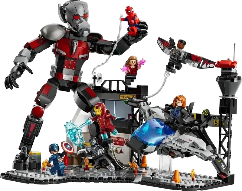 LEGO Marvel Infinity Saga - Le combat de Captain America : Civil War (76314)