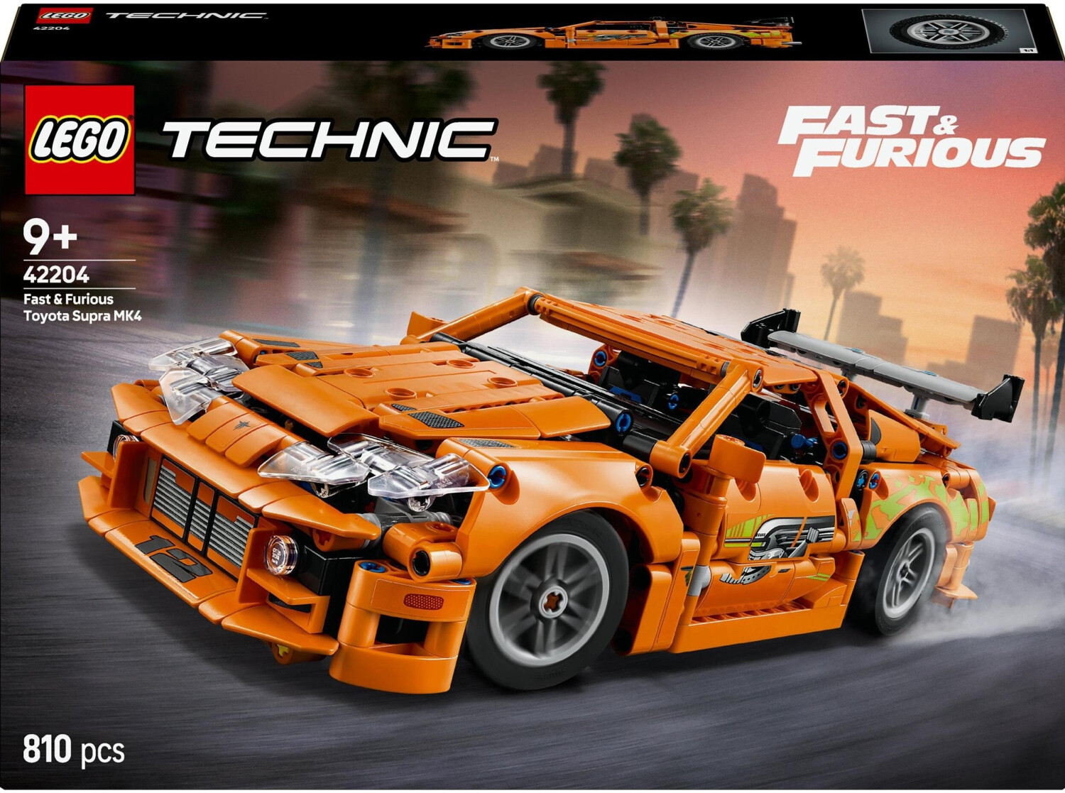 LEGO Technic - Fast and Furious Toyota Supra MK4 (42204)
