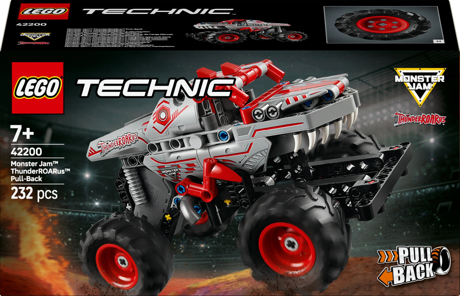 LEGO Technic - Monster Jam ThunderROARus à rétrofriction (42200)
