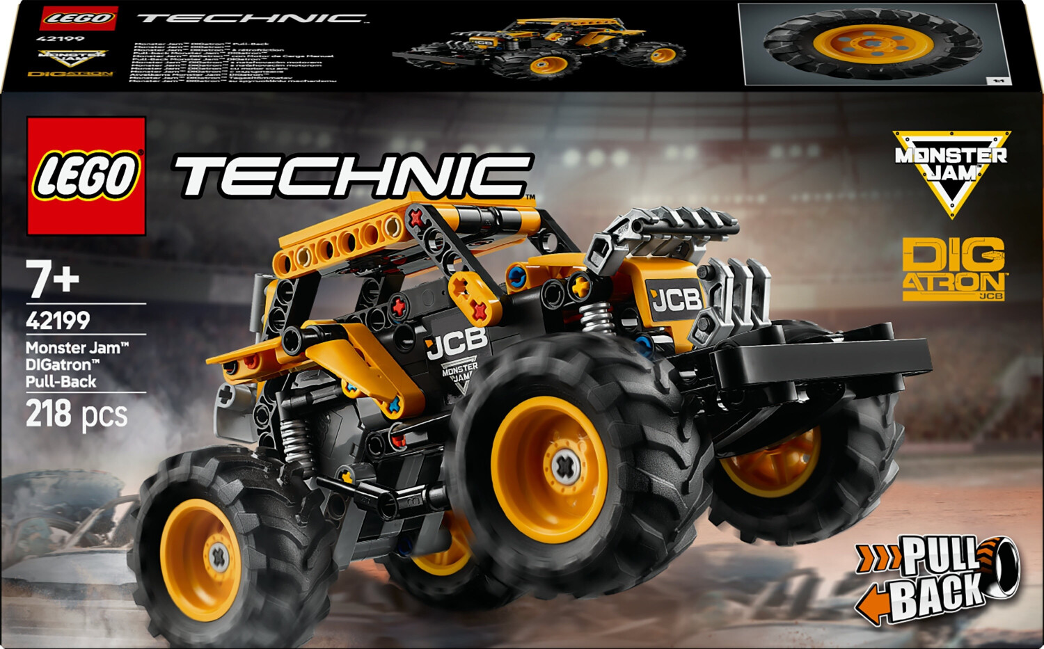 LEGO Technic - Monster Jam DIGatron à rétrofriction (42199)