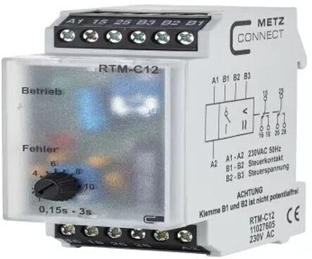 Metz Connect RTMC12 C12 Impulsformend 230VAC 2 Wechsler