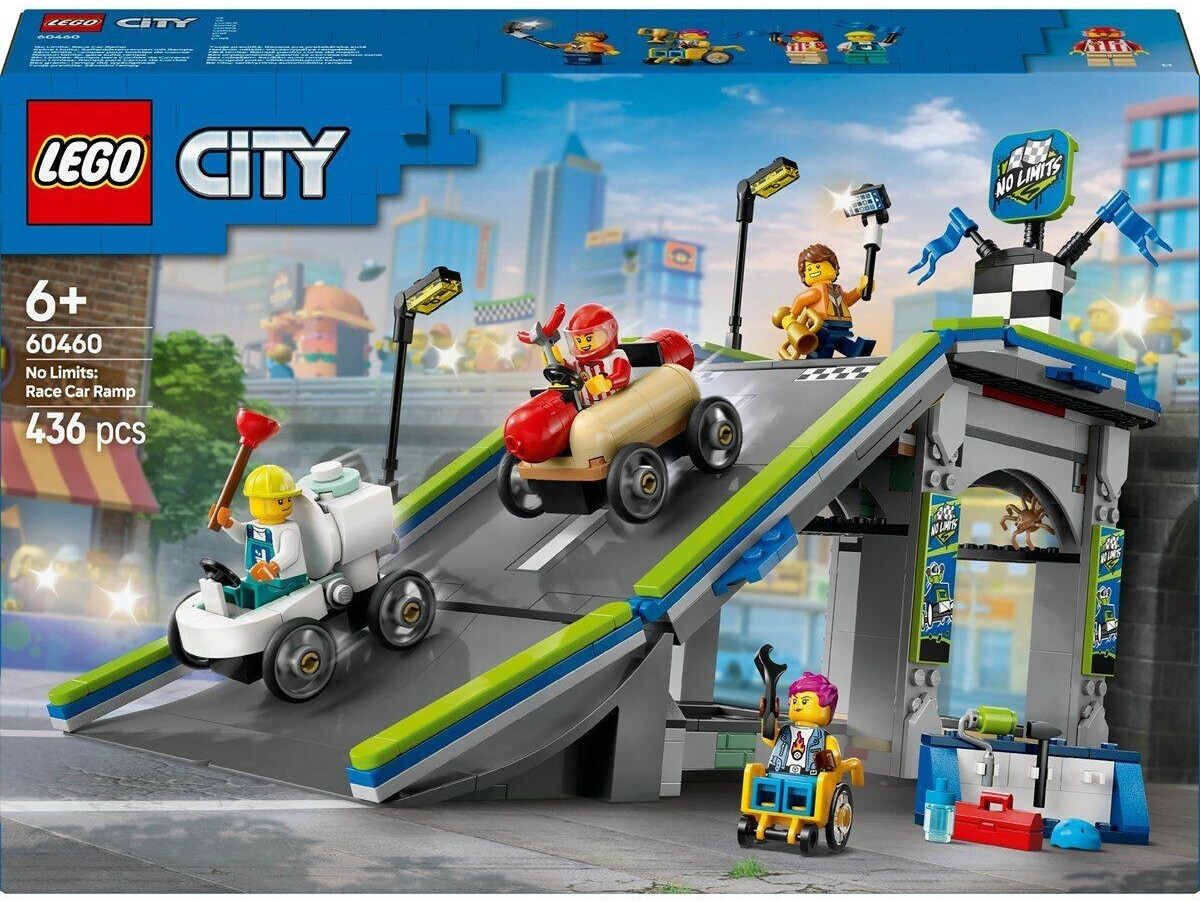 LEGO City - No Limits : Race Car Ramp (60460)