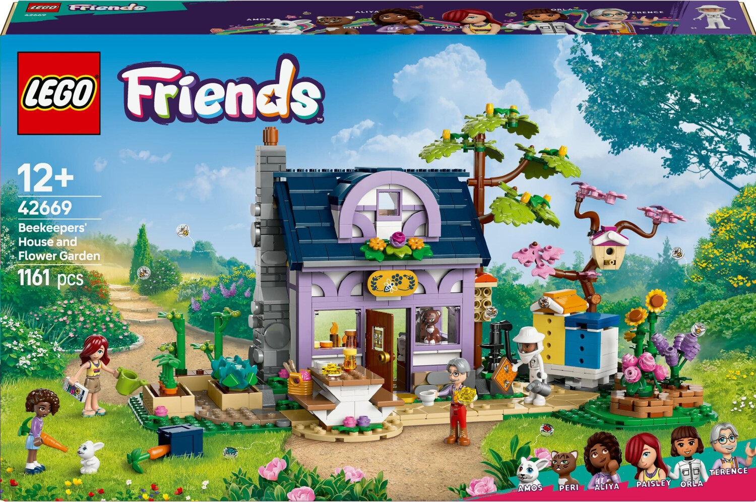 LEGO Friends - La maison des apiculteurs et le jardin fleuri (42669)