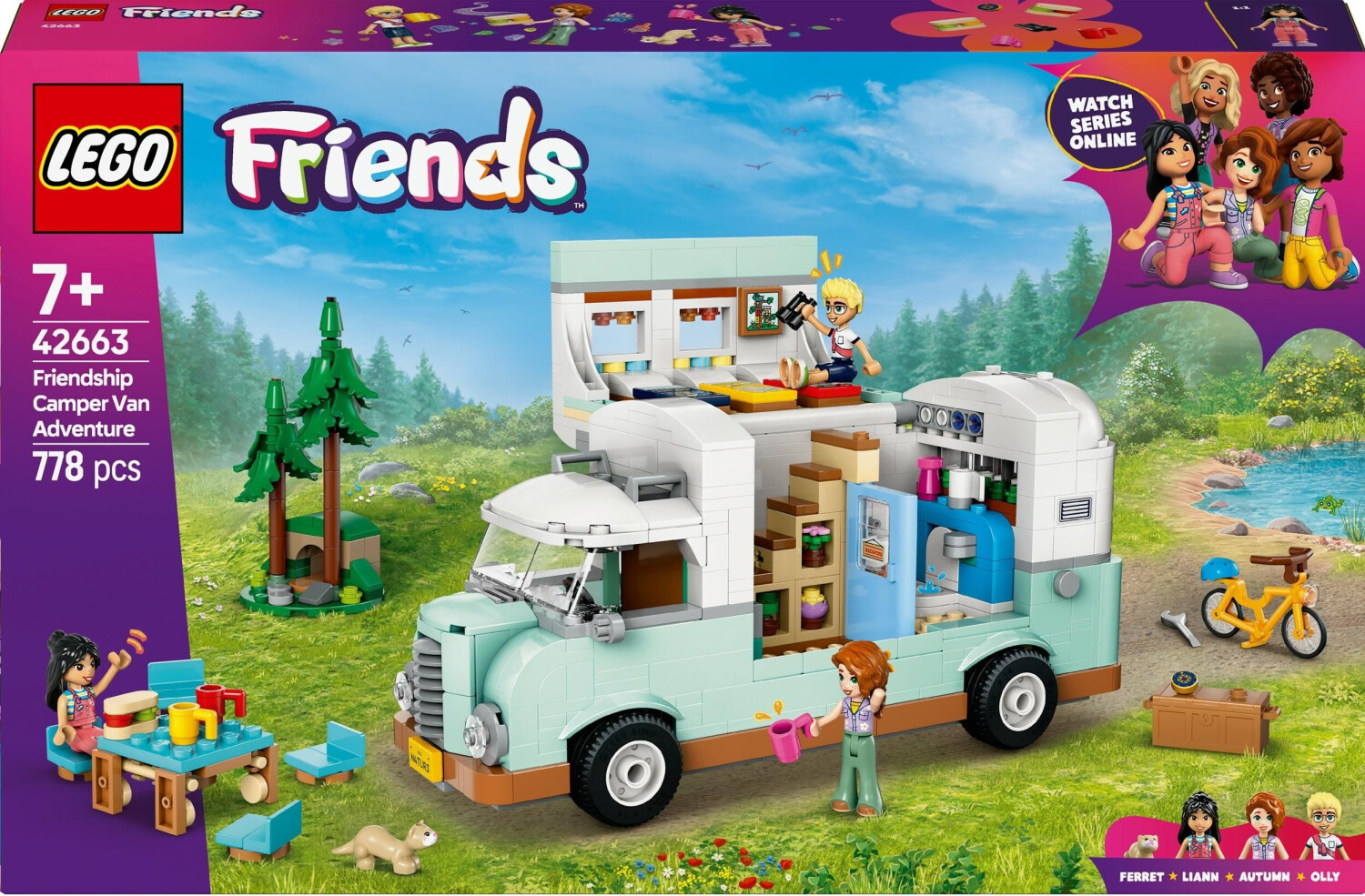 LEGO Friends - Camping-car de l’amitié (42663)