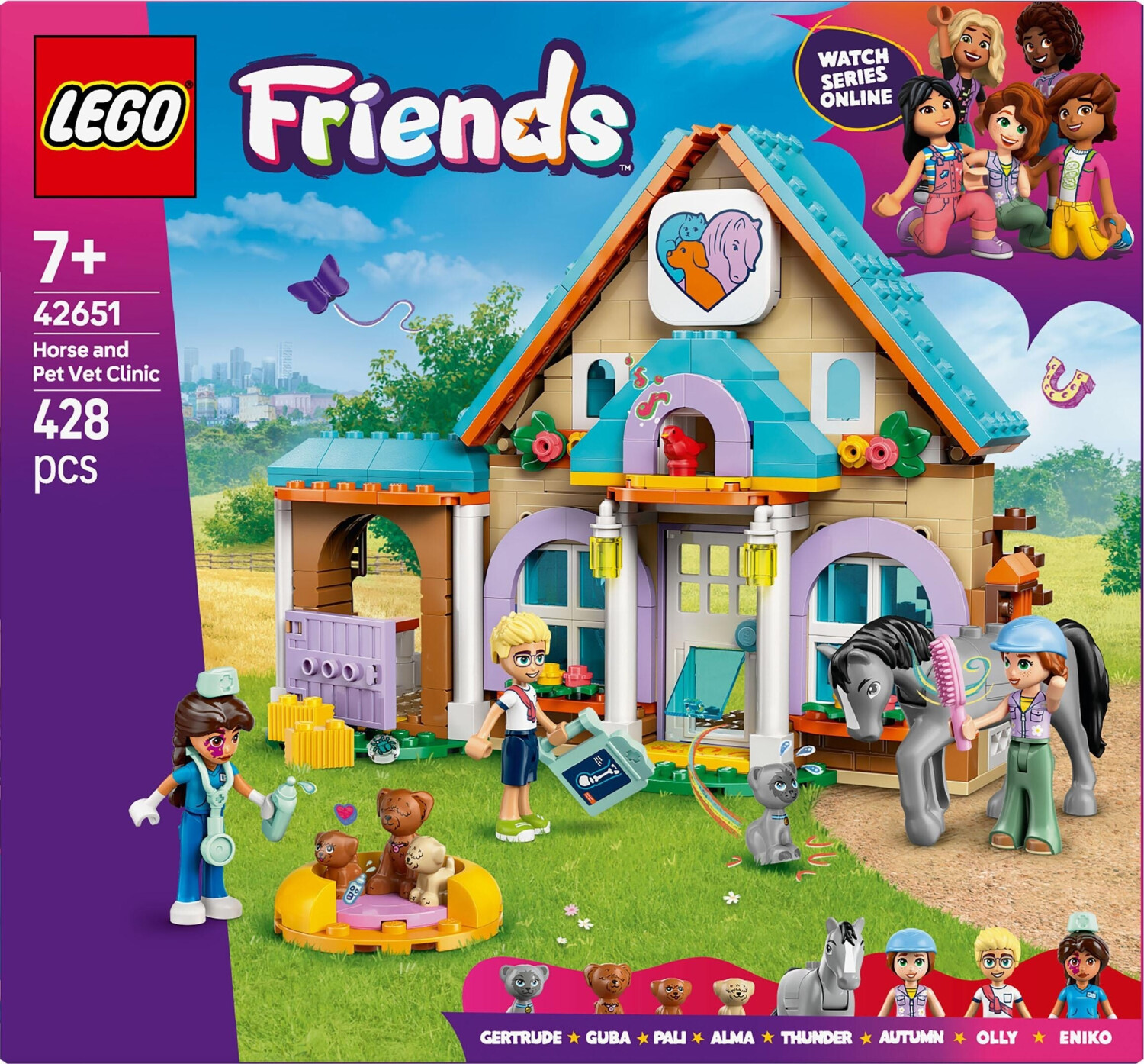 LEGO Friends - Horse and Pet Vet Clinic (42651)
