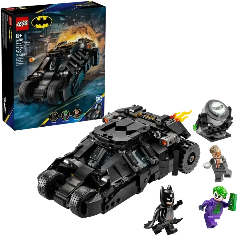LEGO Batman - La Batmobile Tumbler de Batman contre Double-Face et Le Joker (76303)